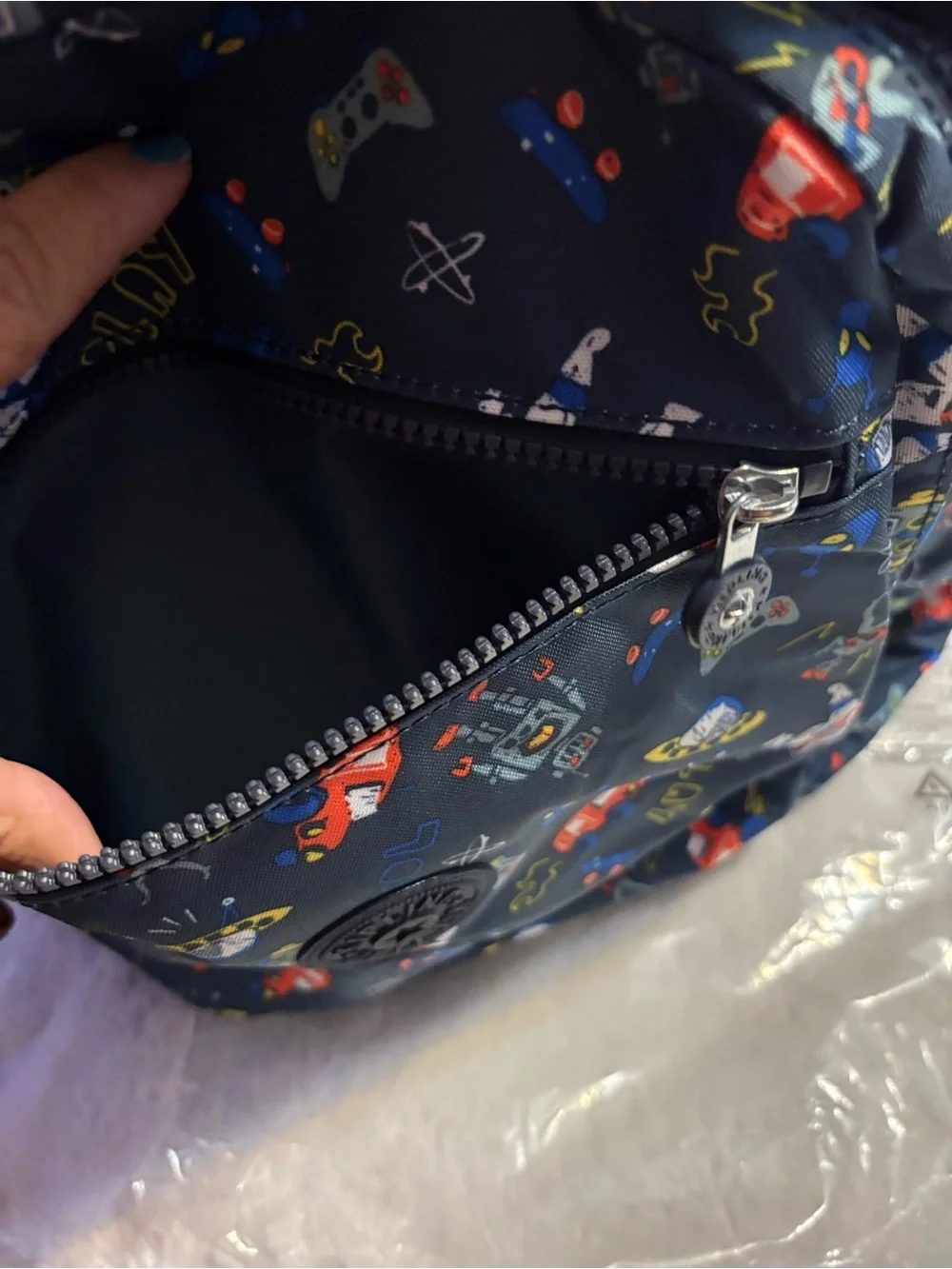 Kipling Seoul game large backpack nwt